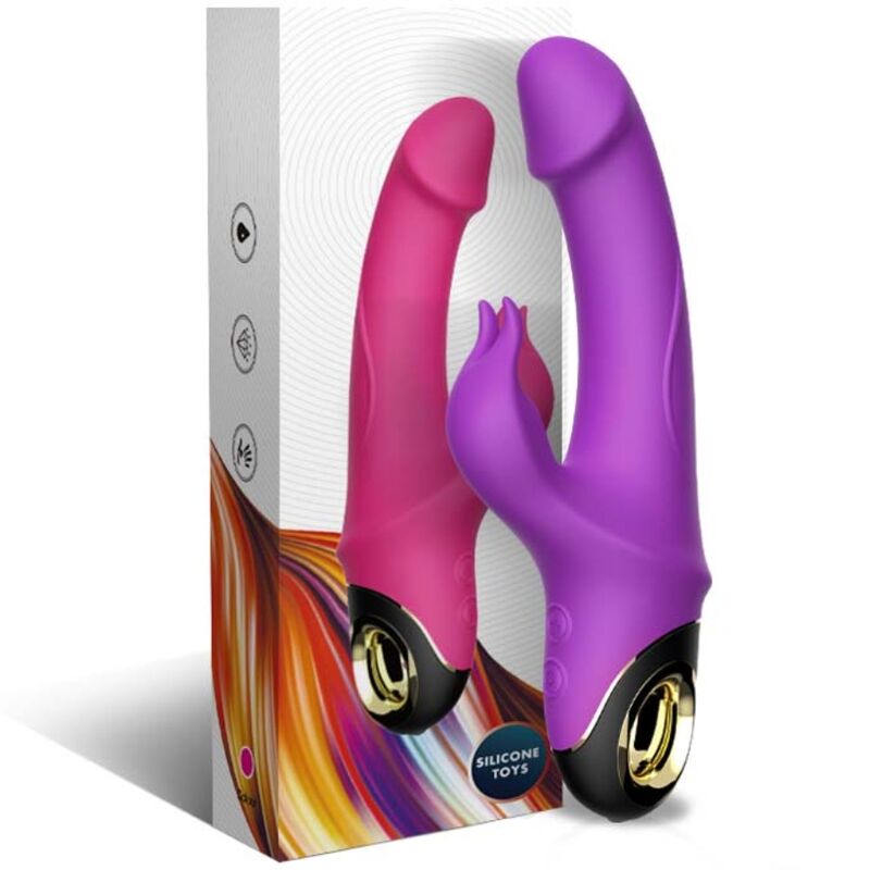 ARMONY METEROR DILDO VIBRATOR RABBIT PURPLE