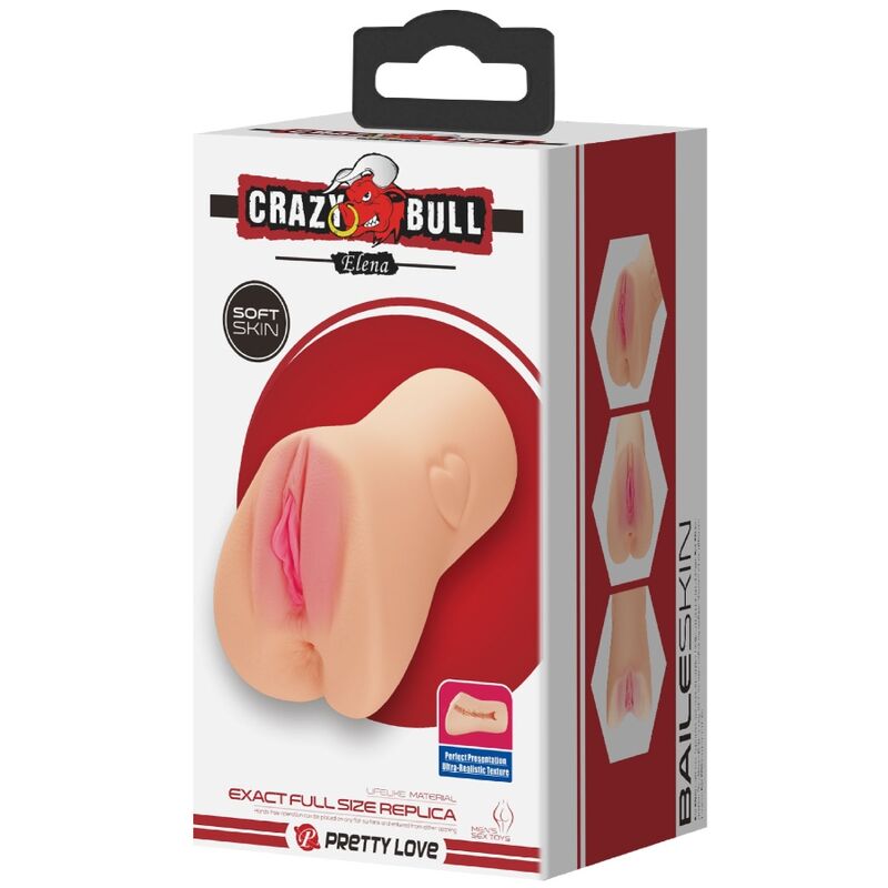 Elena vagina-formad masturbator från Crazy Bull