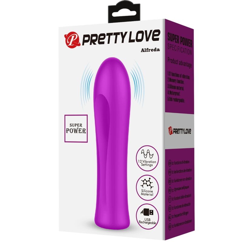 Pretty Love Alfreda vibrator i violett färg