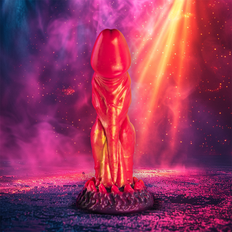 EPIC Cerberus dildo i silikon med mytologiskt tema