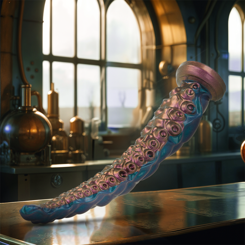 Silikon-dildo Charybdis från EPIC CYBERSILICOCK i liten storlek