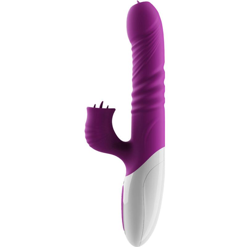 ARMONY Double Tongue Vibrator med värmeeffekt i fuchsia
