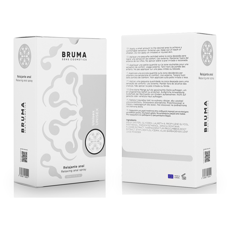 BRUMA - Avslappnande anal spray unisex 30 ml