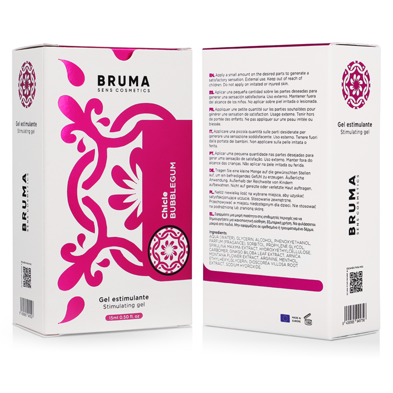 BRUMA - BUBBLEGUM SMAK STIMULERANDE GEL 15 ML