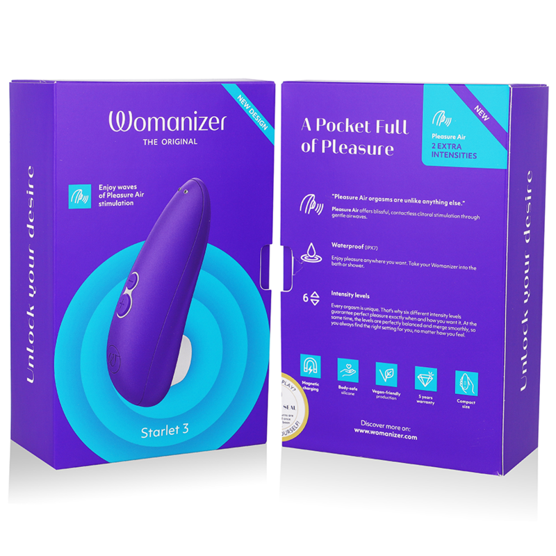 Womanizer Starlet 3 klitoralsimulator i indigo