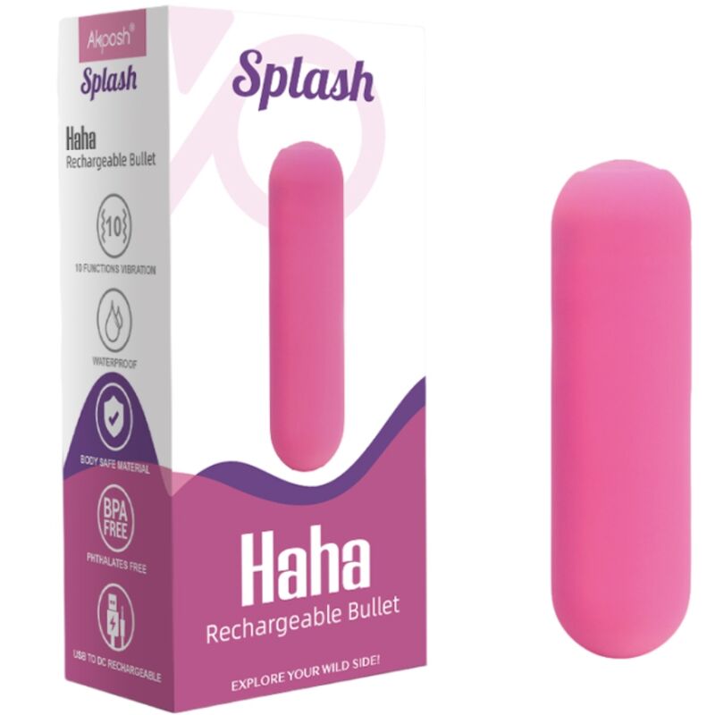 ARMONY Splash Haha Vibrator Bullet 75x19 cm Rosa
