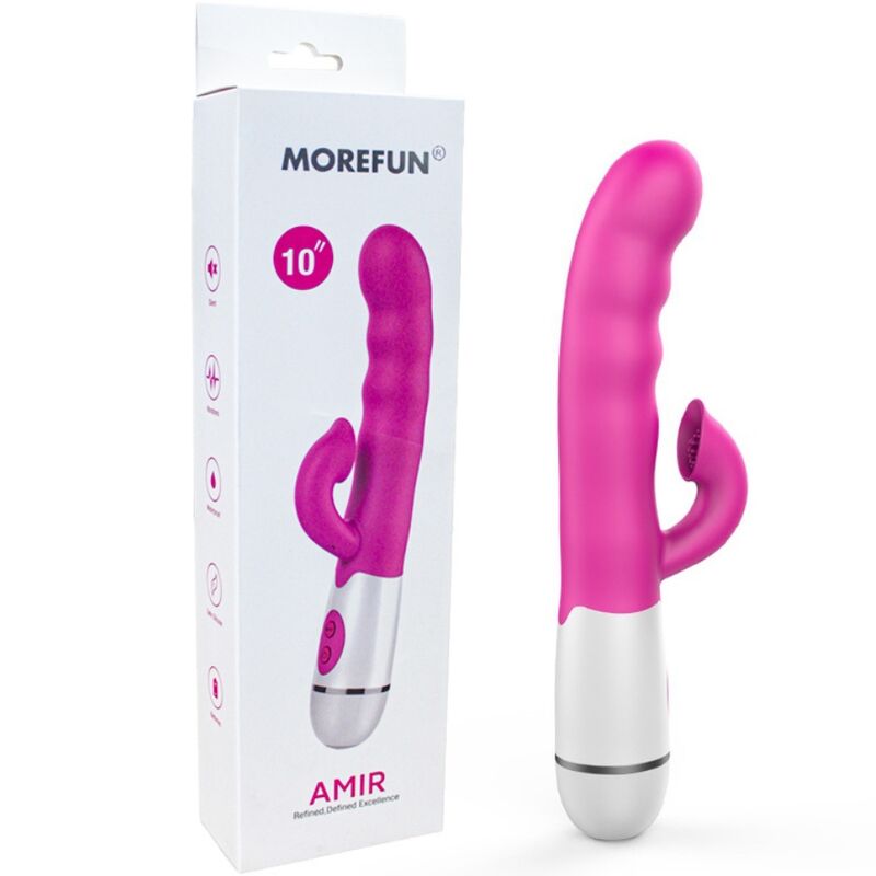Armony Amir vibrator multifunktion rosa med stimulerande tunga