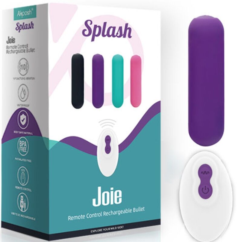 ARMONY Splash Joie vibrator bullet med fjärrkontroll i lila