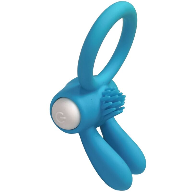 ARMONY MR BUNNY vibratorring i svart silikon
