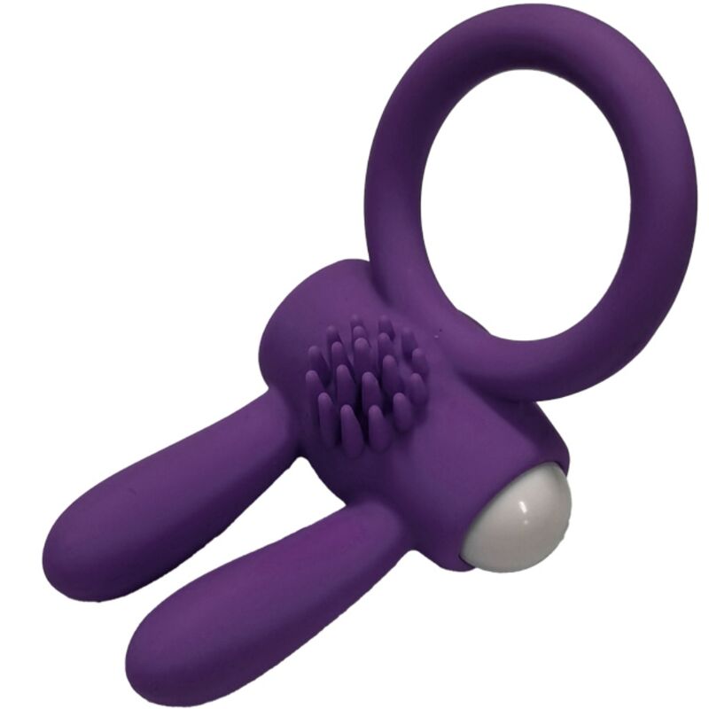 ARMONY MR BUNNY vibratorring i lila silikon