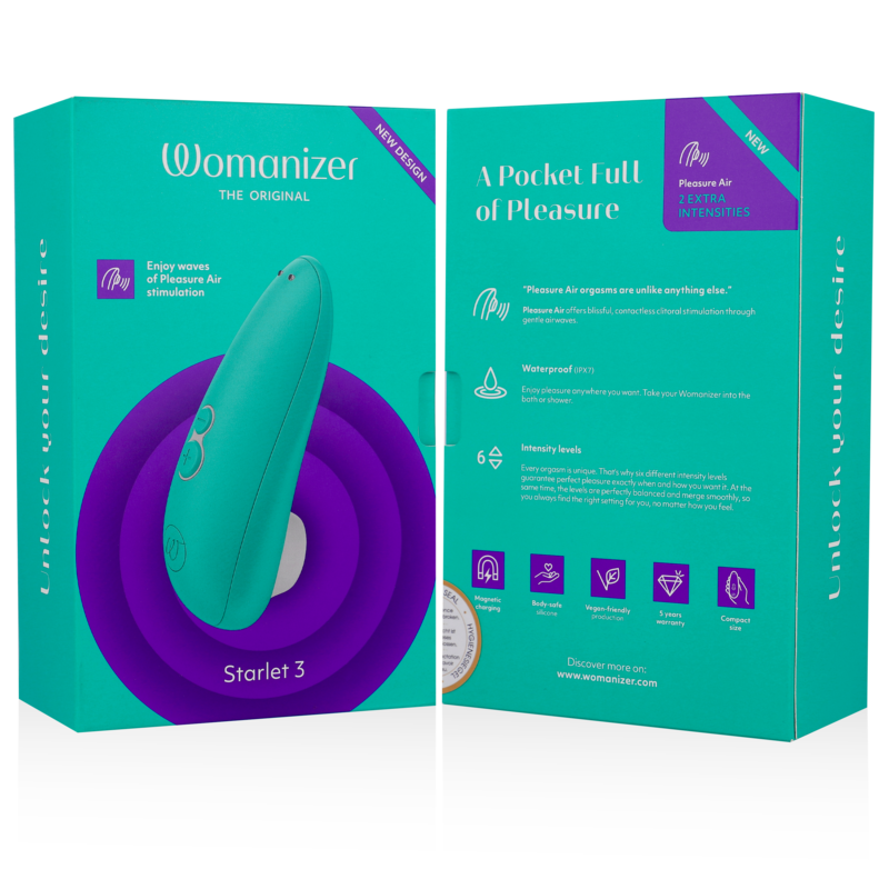 Womanizer Starlet 3 klitoral stimulator i turkos
