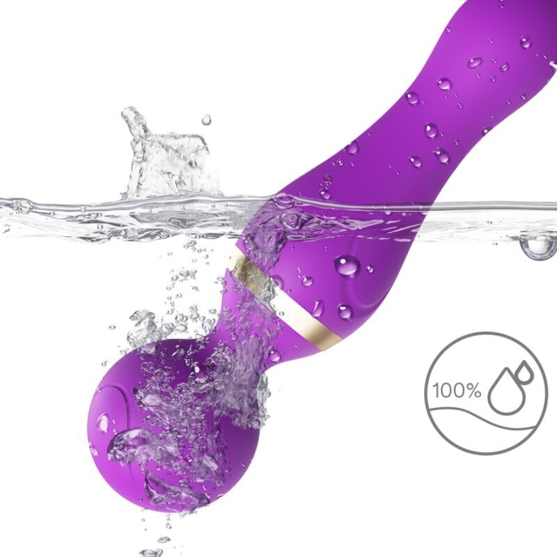 ARMONY Freeza massager och vibrator med superflexibelt huvud i lila