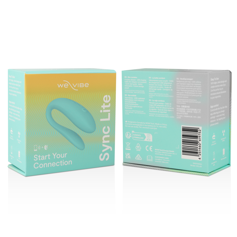 We-Vibe Sync Lite klitorisstimulator i turkos