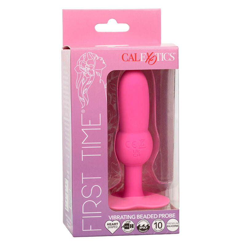 Calexotics First Time Anal Plug med 10 vibrationsfunktioner