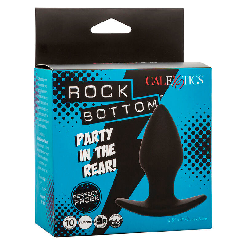 Rock Bottom Perfect Anal Plug med 10 vibrationslägen i silikon