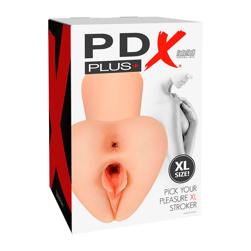 PDX Plus Pick Your Pleasure XL Realistic Stroker i köttfärg