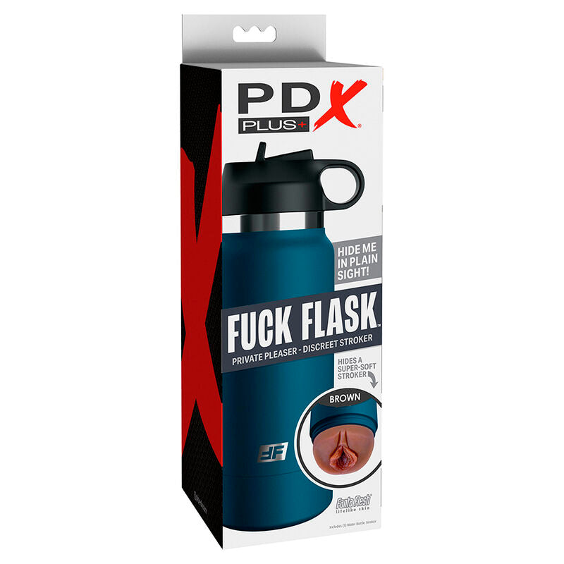 PDX PLUS - FUCK FLASK VAGINE DISCRET STROKER BRUN MODELL 1