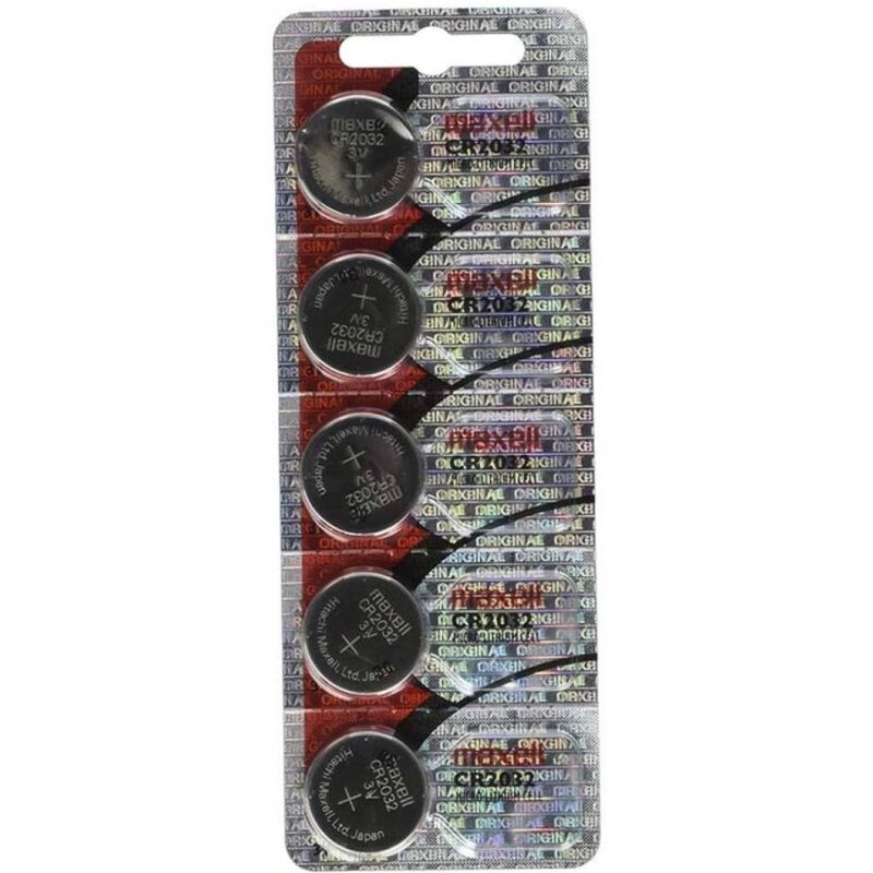 MAXELL - BATTERI LITIO CR2032 3V - 5 ENHETER