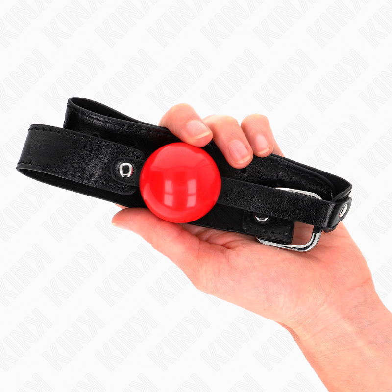 KINK - Soft TPE Ball 4 cm Gag Model 1 66 x 2.5 cm Justerbar 41-61 cm