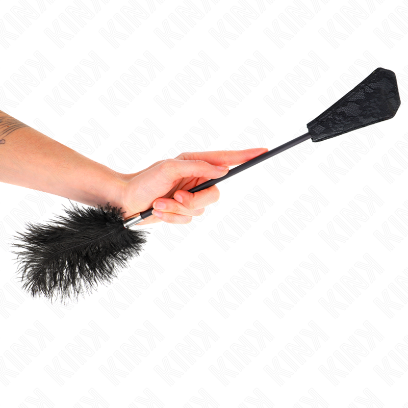 KINK strutsfjädrar för kittling med spetsplatta 56 cm