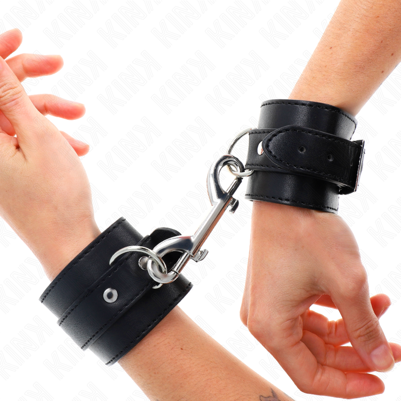 KINK handledsrestriktioner svart justerbar 17-28 cm x 5 cm