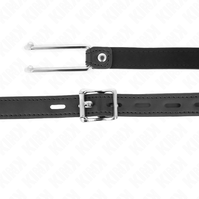 KINK Metal Hook Gag 11,5 cm med justerbar läderettrem