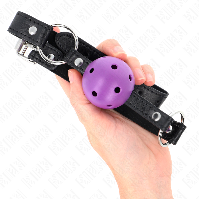 KINK lila bollgag 4.5 cm
