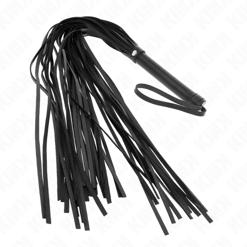 KINK - Svart Mjuk PVC Piska 70 cm