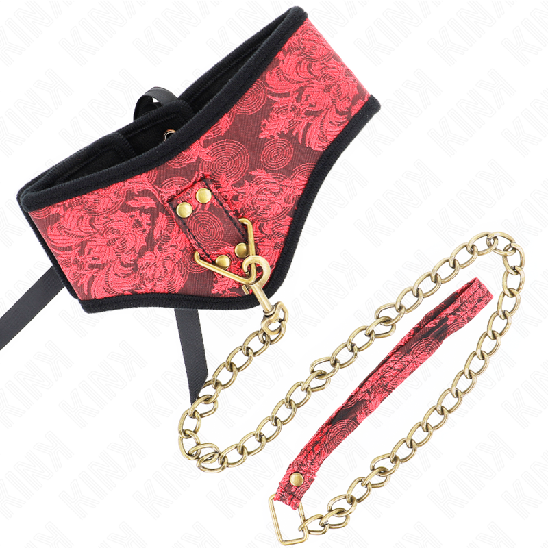 KINK halsband med spetsrem 75 cm