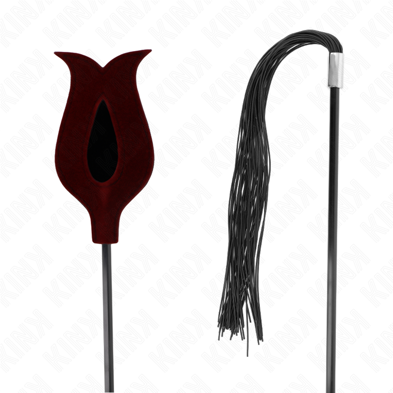 Rosformad silikonpisk 45 cm från KINK