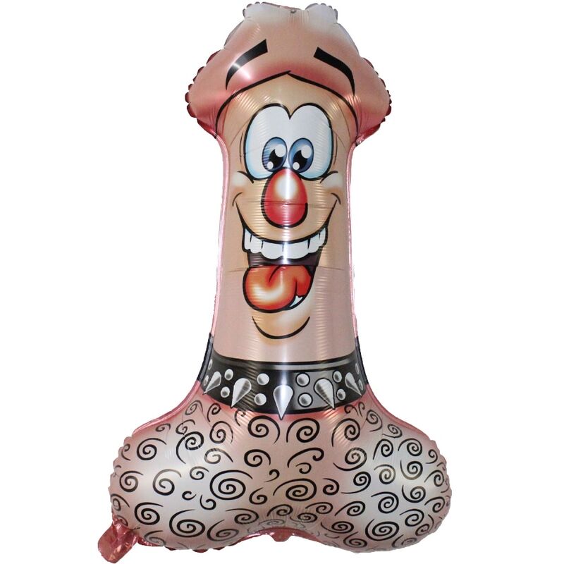Sado penisformad partybalong i helium, 90 cm