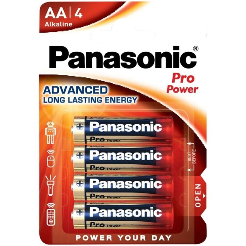PANASONIC Pro Power AA-batteri LR6 Blister 4-pack