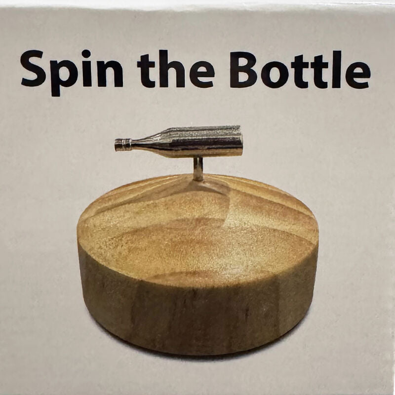KHEPER GAMES Spin the Bottle spel med metallflaska