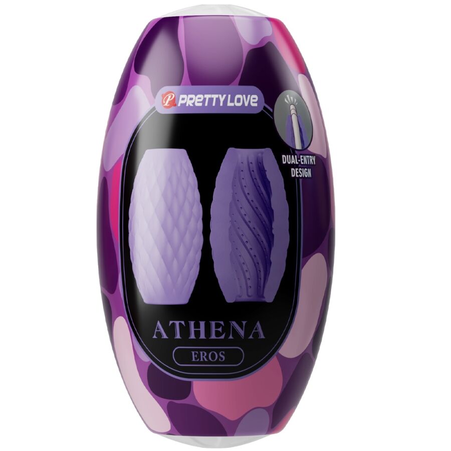 PRETTY LOVE Athena Eros silikon masturbator i lila