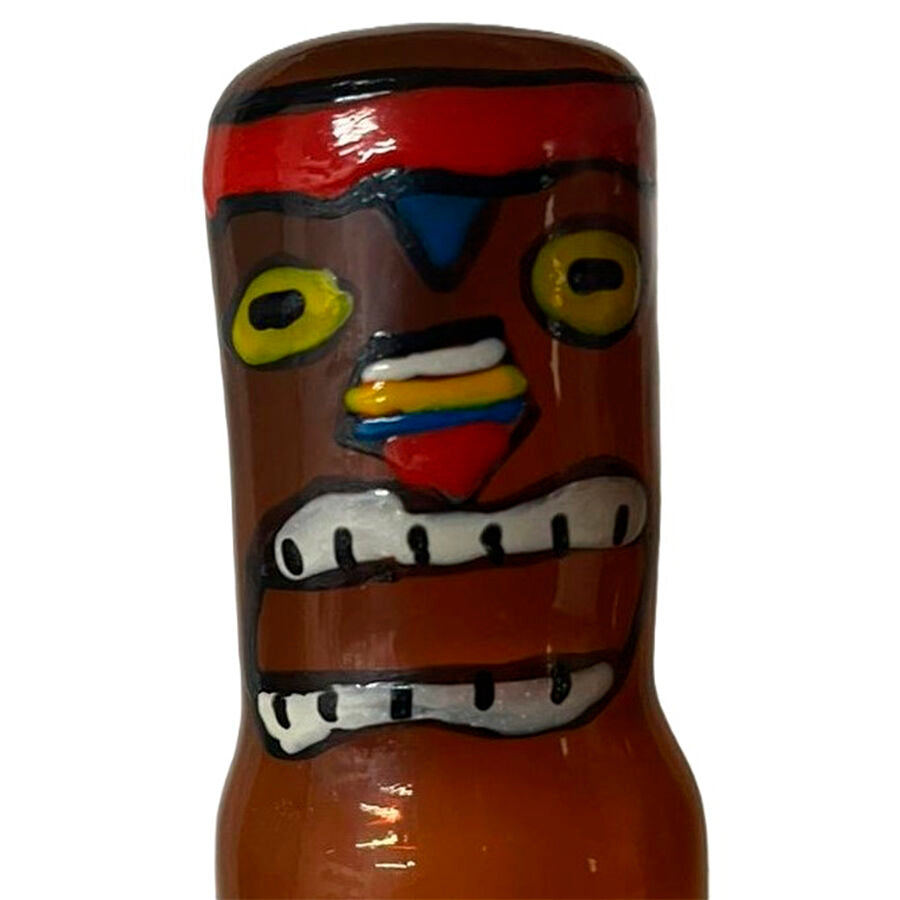 Handmålade novitetskondomer Tiki Totem-Hawaii-03