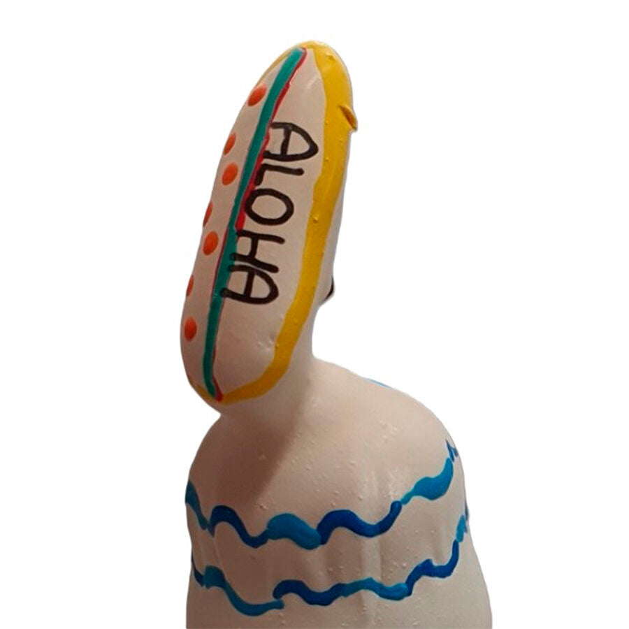 Handmålade novitetskondomer i surfboard-design