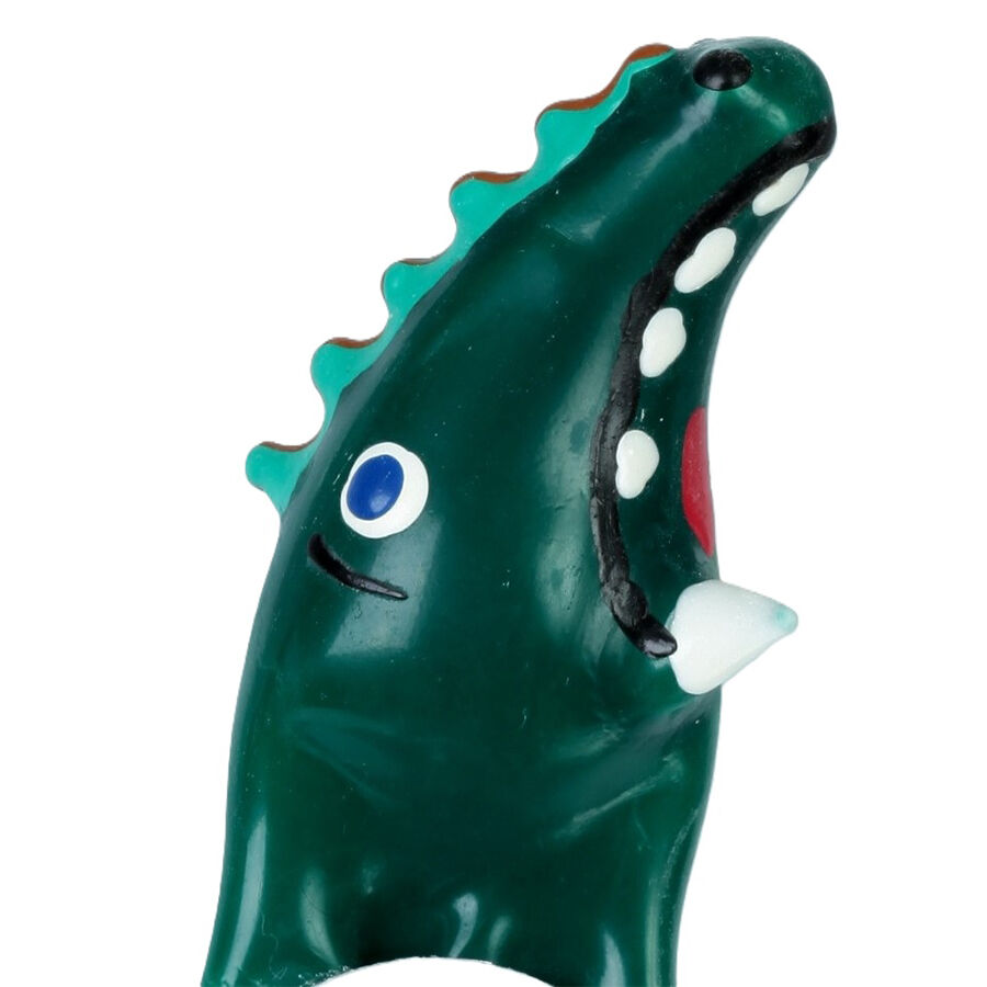 Handmålade novelty kondomer i krokodilmodell XL