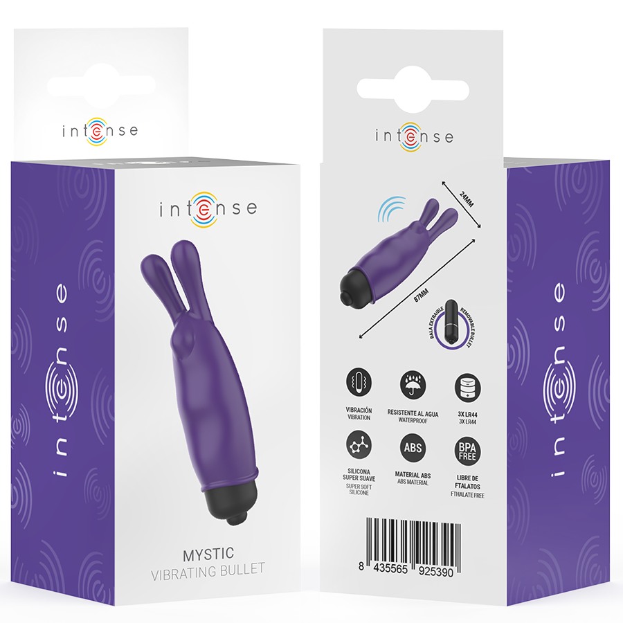 INTENSE Mystic Purple Vibrerande Bullet 8,7 x 2,4 cm