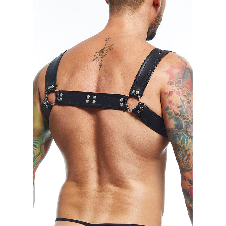 MOB DNGEON BLACK HARNESS BELT i konstläder, one size
