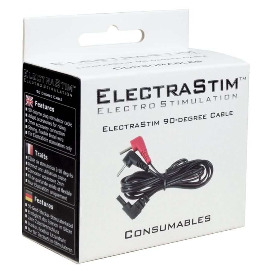 ELECTRASTIM - 90-Graders Stimulator Kablar