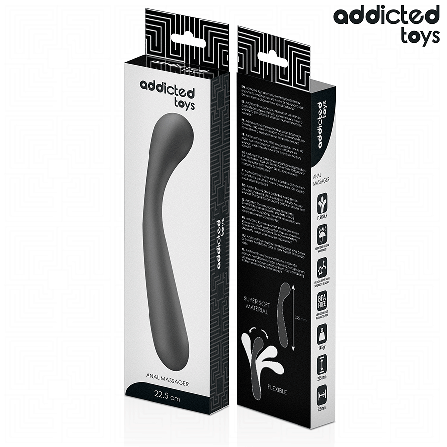Addicted Toys 22.5 cm analmassager i silikon