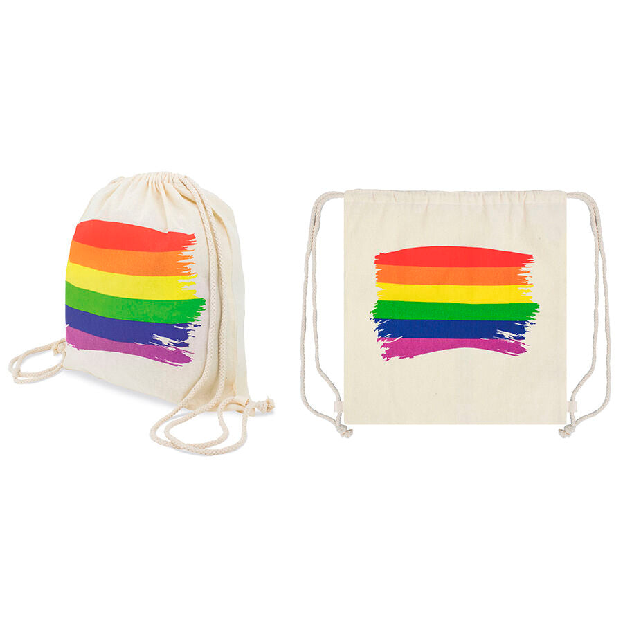 Ryggsäck med LGBT-regnbågsflagga
