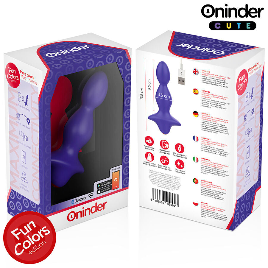 ONINDER CUTE - Love Butt Vibrerande Analplugg Dilator