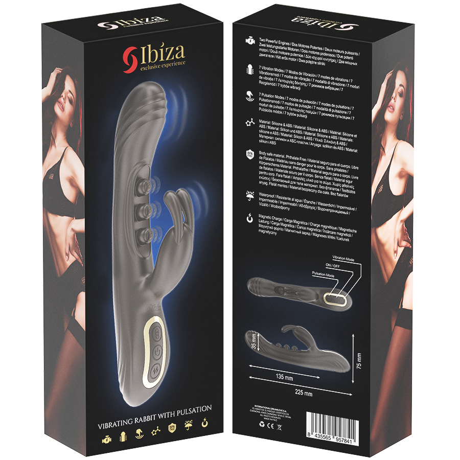 IBIZA pulserande kaninvibrator