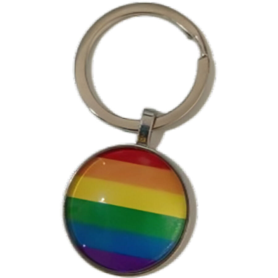 PRIDE - Nyckelring med LGBT-flagga