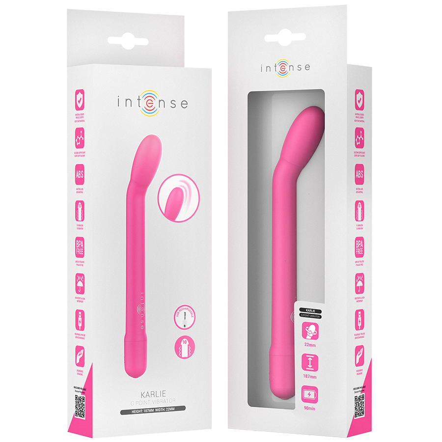INTENSE Karlie återladdningsbar G-punkt stimulator rosa