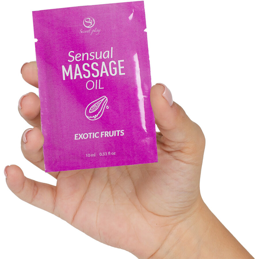 SECRETPLAY - ENKELDOS EXOTISKA FRUKTER MASSAGEOLJA 10 ML