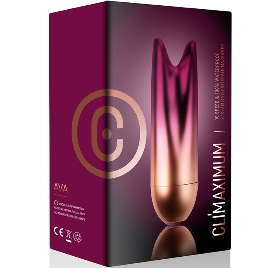 CLIMAXIMUM AVA DUAL BULLET VIBRATOR med 10 hastigheter