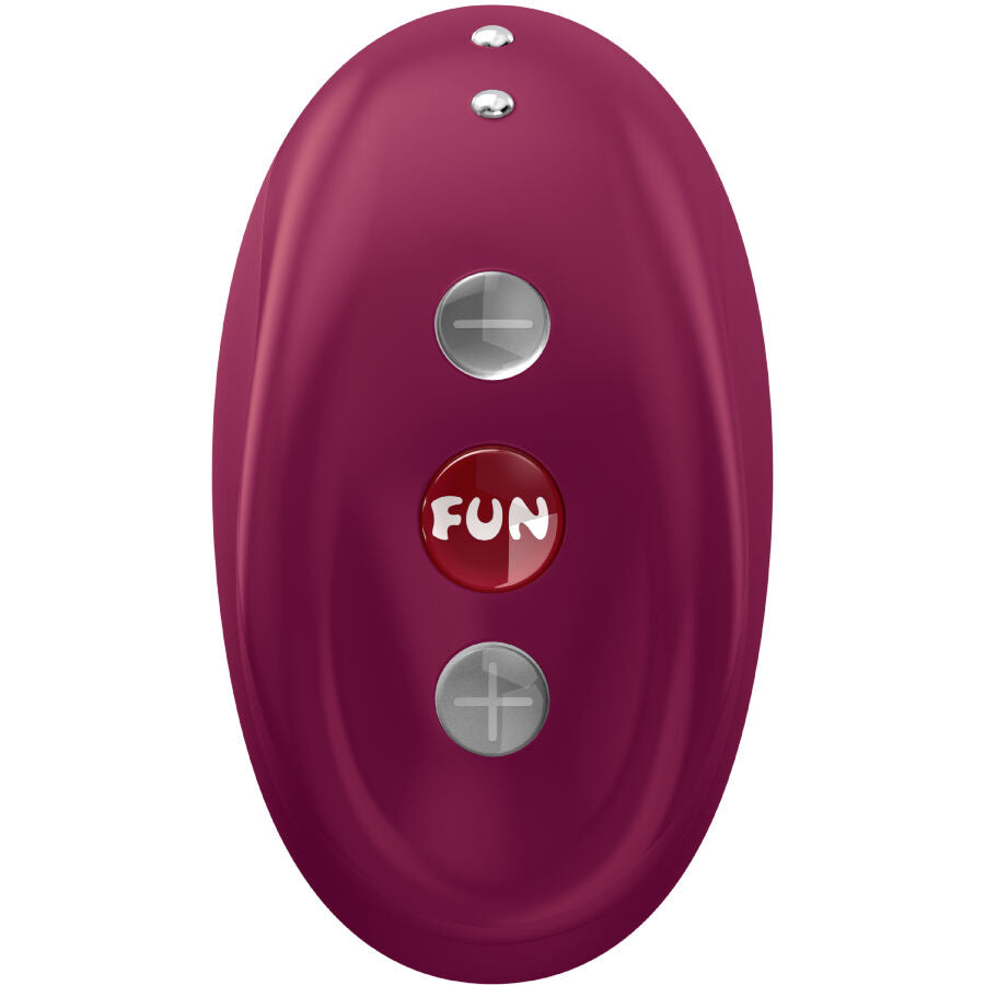 FUN FACTORY MEA Air Pulse Vibrator i vinröd färg