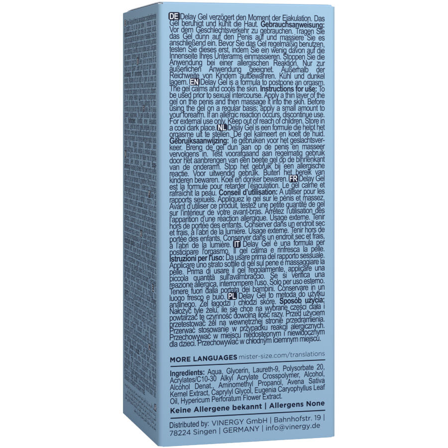 Mister Size Delay Gel 50 ml
